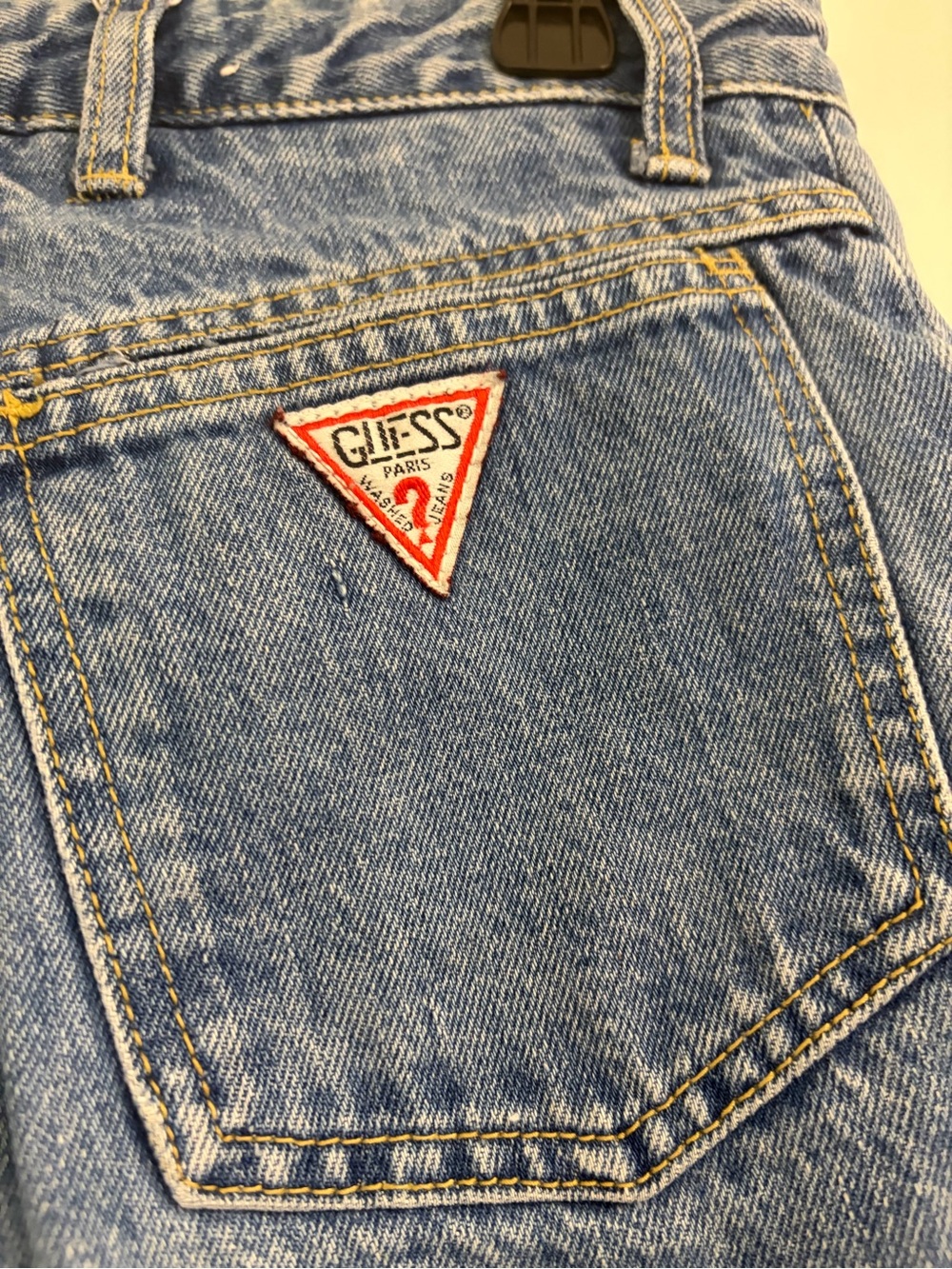 Vintage 80’s Georges Marciano for Guess? high waisted jeans Sz 28